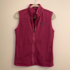 Patagonia women’s sweater fleece vest (WORN TWICE)